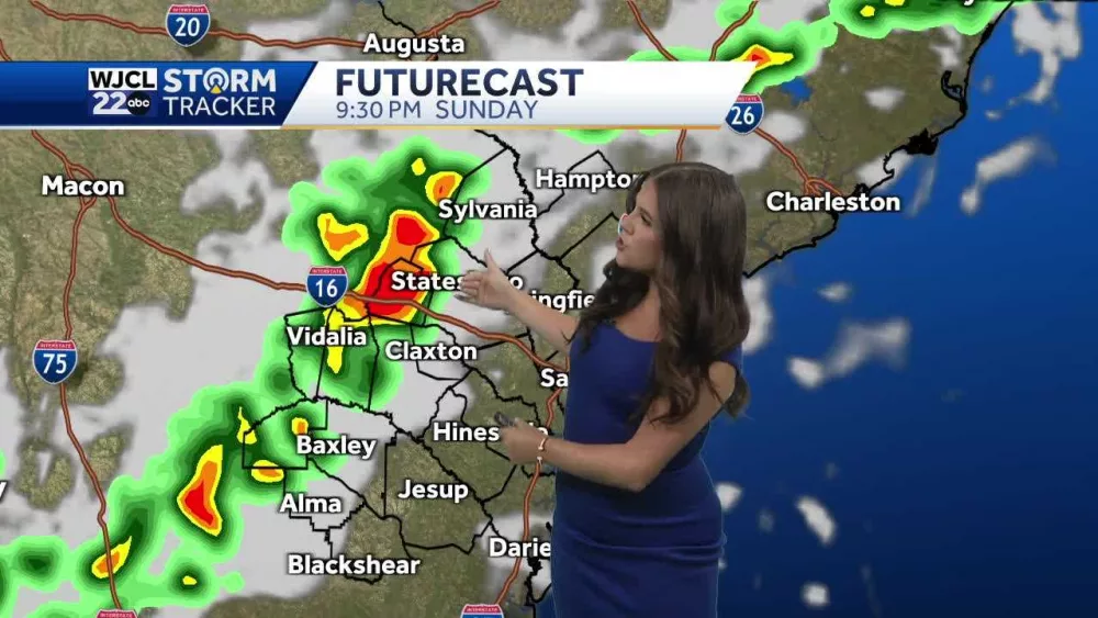 Most of Sunday will be dry before strong storms move in overnight