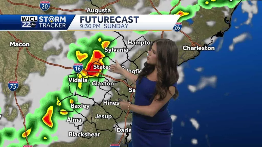 Most of Sunday will be dry before strong storms move in overnight