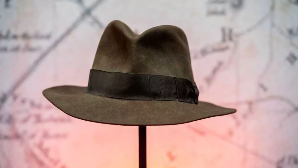 Indiana Jones' iconic felt fedora fetches $630,000 at auction