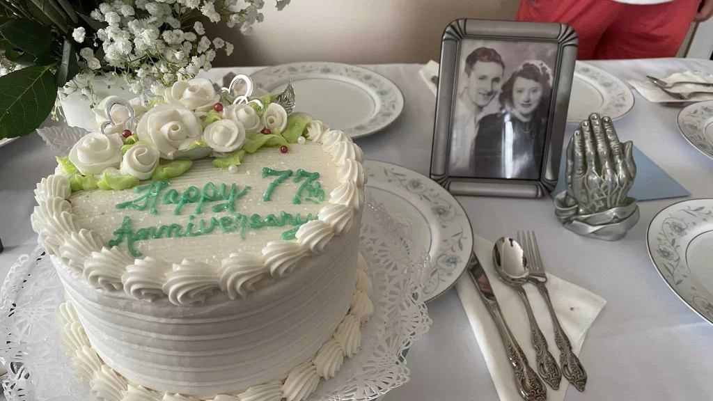 Ohio couple celebrating 77th anniversary