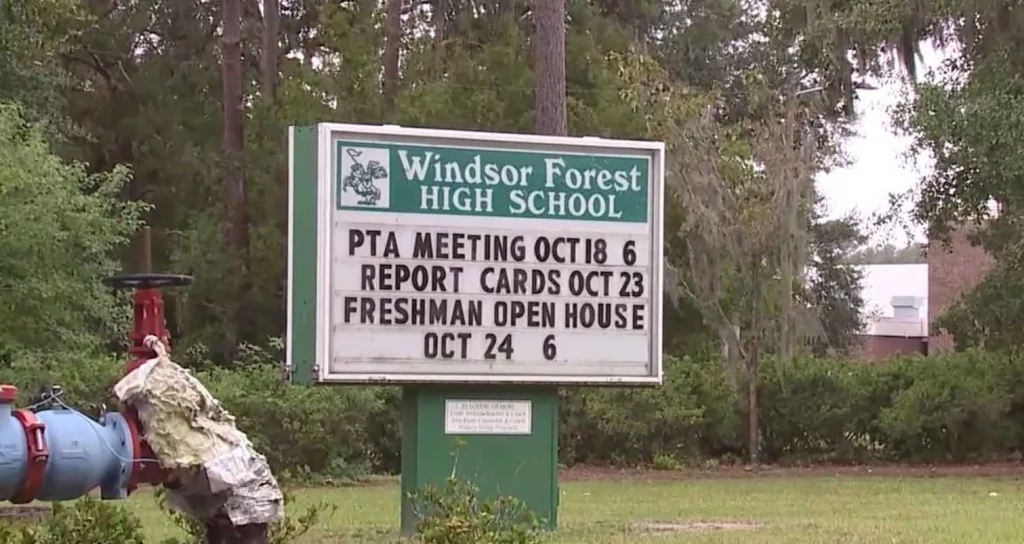 Officials: 2 people detained following lockdown at Windsor Forest High School