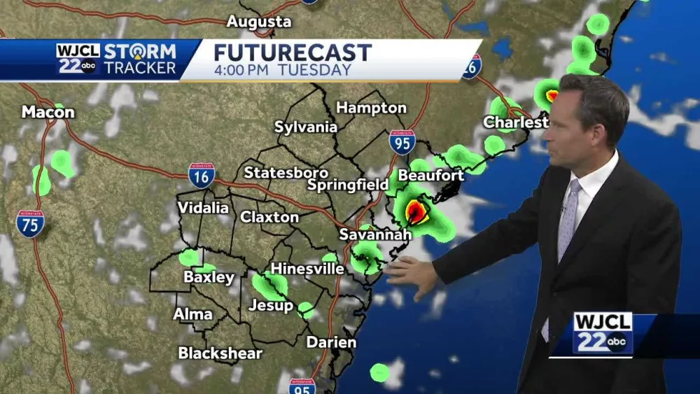 Savannah: Tracking rain chances and cooler temperatures
