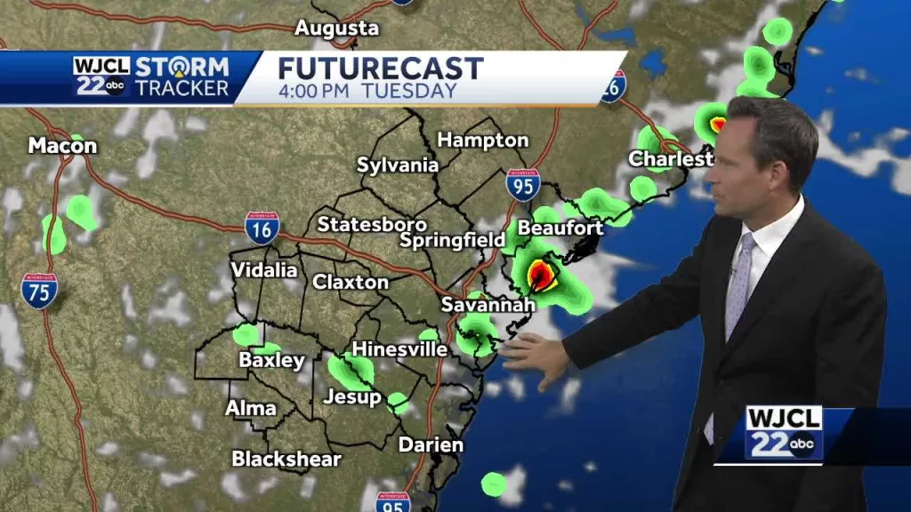 Savannah: Tracking rain chances and cooler temperatures