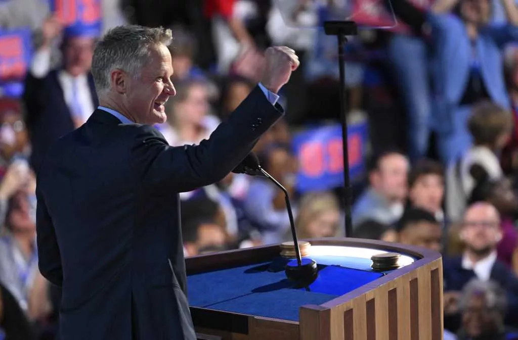 Video: Golden State Warriors Coach Steve Kerr speaks at DNC