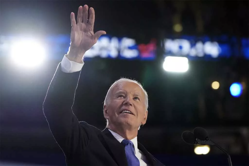 Joe Biden's exit, talk of the glass ceiling, a civil rights hero. Takeaways from Day 1 of the DNC