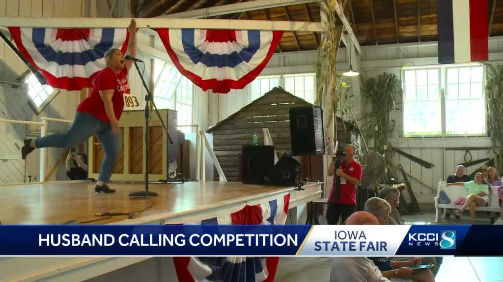New winner crowned in husband-calling contest at the Iowa State Fair