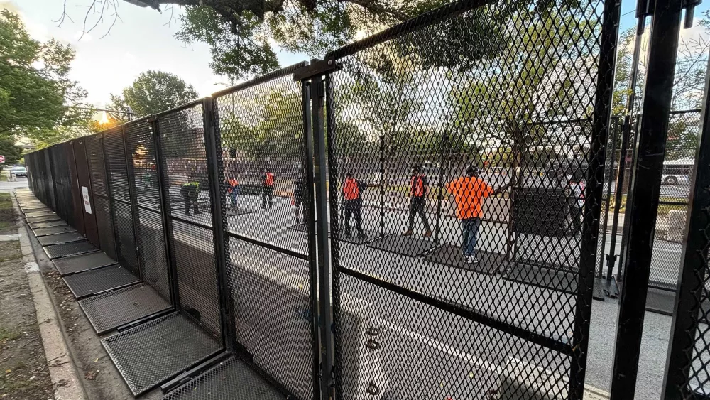 Fencing goes up near DNC after pro-Palestine protesters breach barrier
