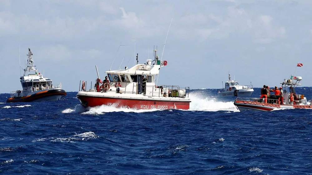 Divers find 2 bodies during search of yacht wreckage off Sicily, 4 missing