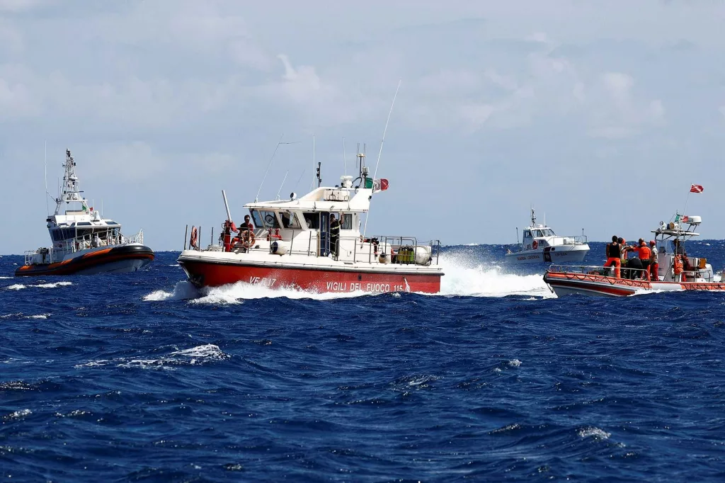 Divers find 2 bodies during search of yacht wreckage off Sicily, 4 missing