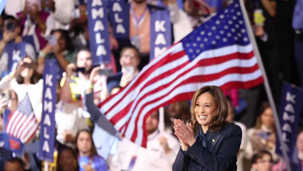 Kamala Harris accepts presidential nomination in DNC speech charting 'a new way forward'