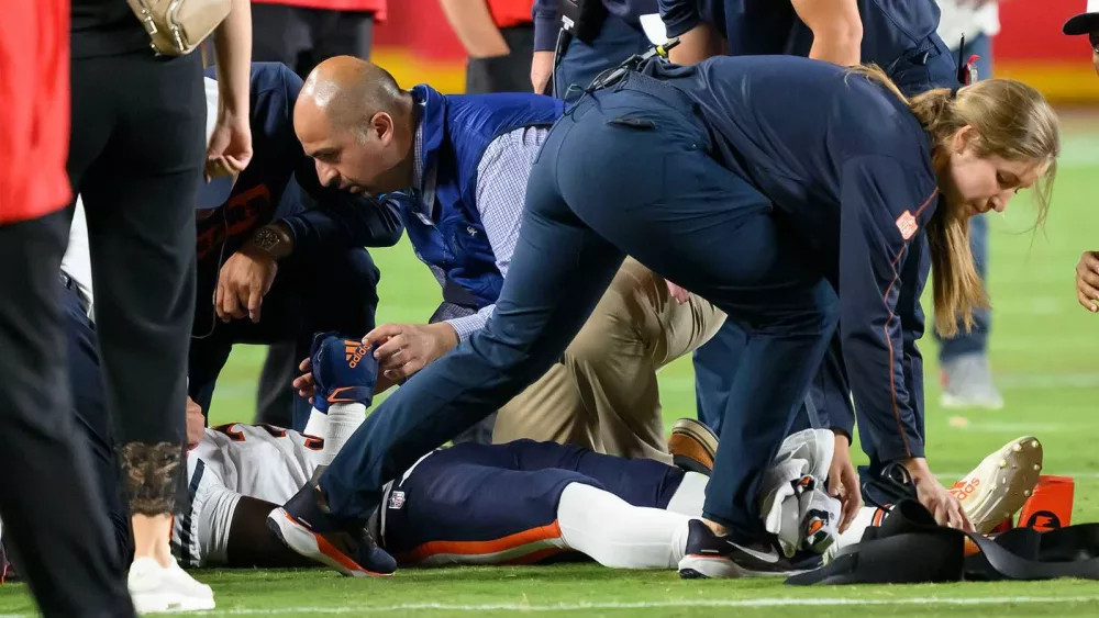 Bears’ Douglas Coleman III carried off field on stretcher during preseason game