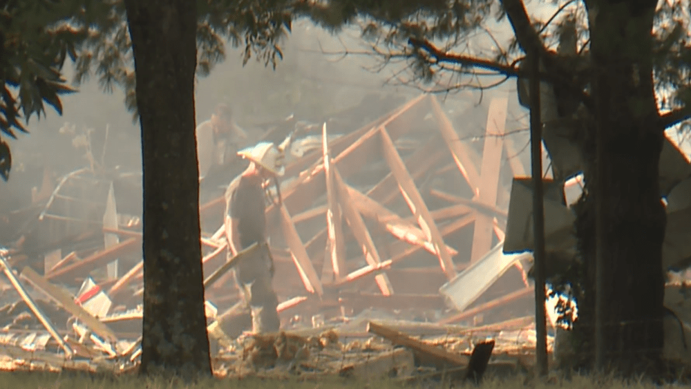 Missouri home 'completely leveled' in explosion, search underway for homeowners