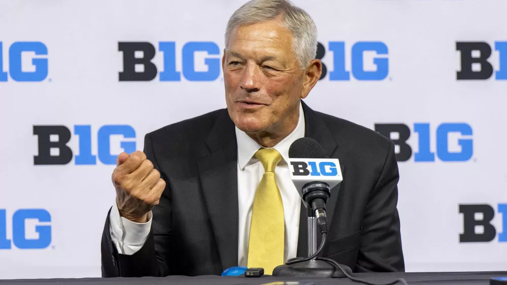 Iowa football coach Kirk Ferentz, assistant suspended over recruiting violation