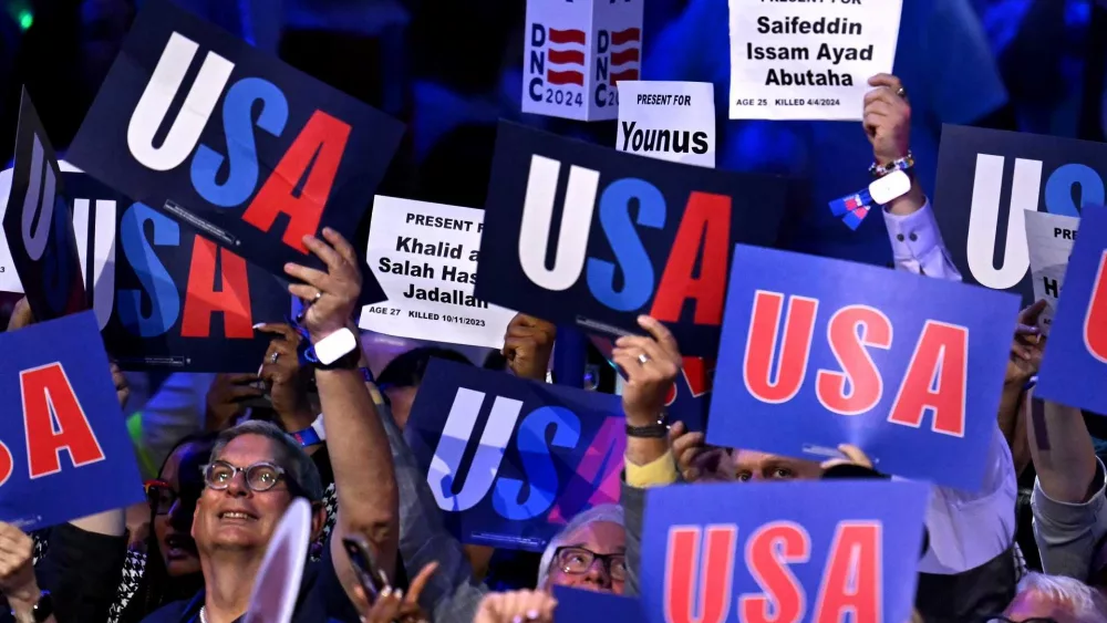 Harris confronts Democratic divisions over Gaza war in convention speech