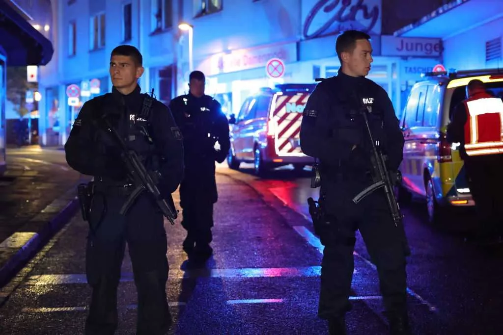 Attack at a festival in a German city leaves dead and wounded, report says