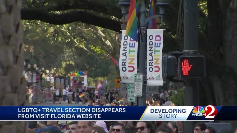 'LGBTQ Travel' section is gone from Florida's official tourism site