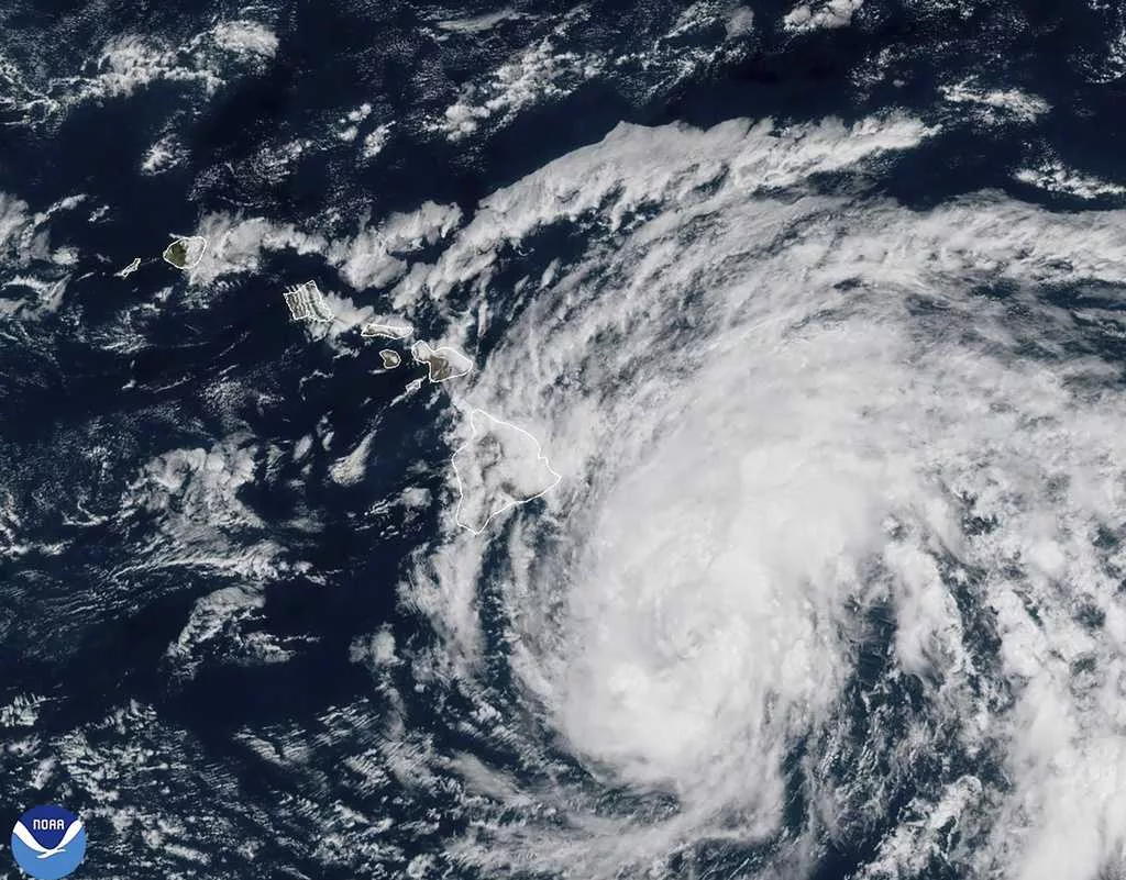 Hurricane Gilma strengthens into a Category 3 storm