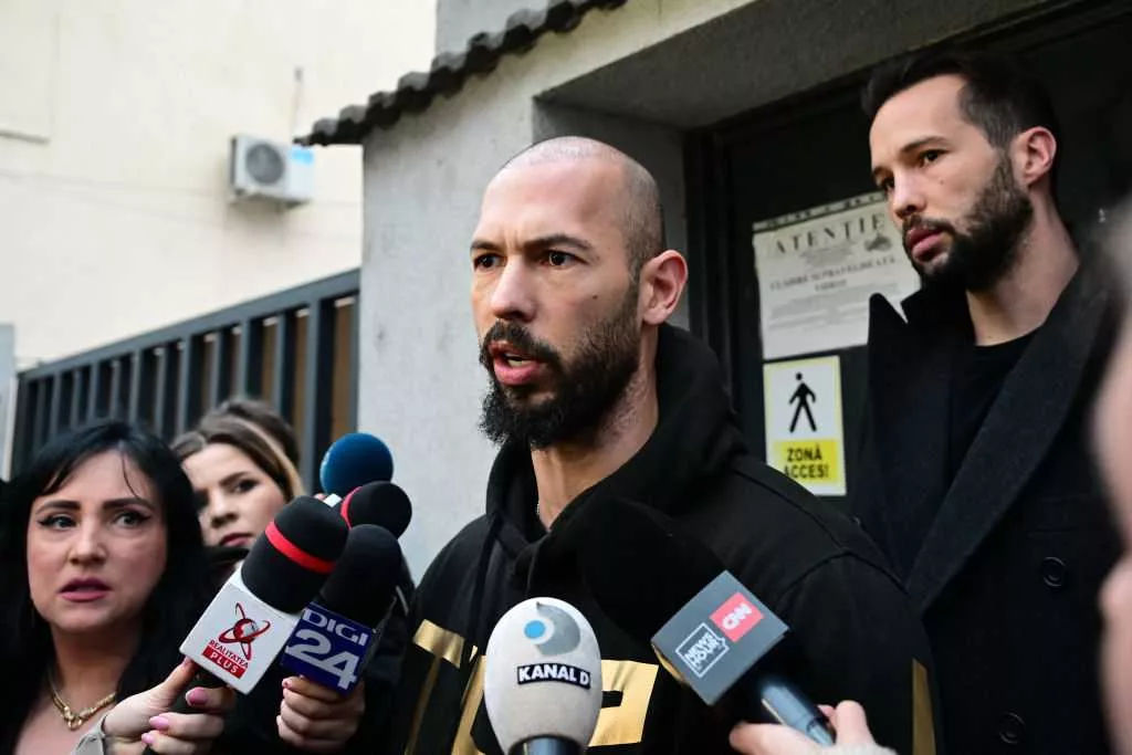 Romanian authorities tow vehicles from Andrew Tate's home after new human trafficking allegations