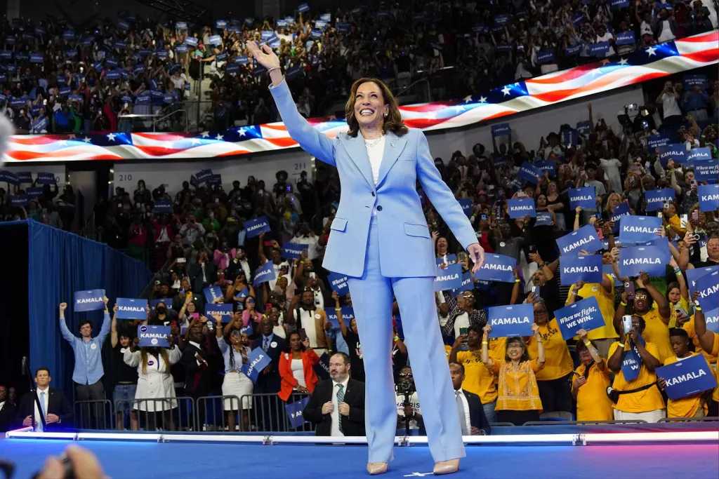 Harris reintroduces herself with evolved policy positions