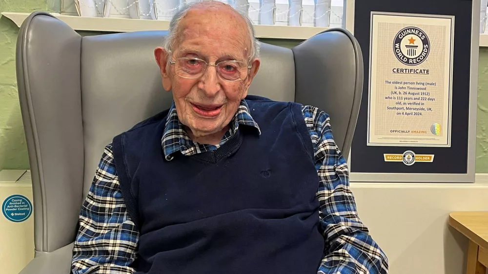 'I don’t feel that age': World’s oldest man celebrates 112th birthday