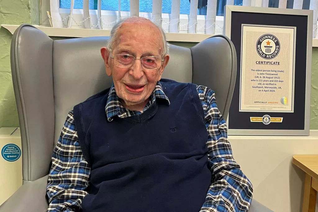 'I don’t feel that age': World’s oldest man celebrates 112th birthday