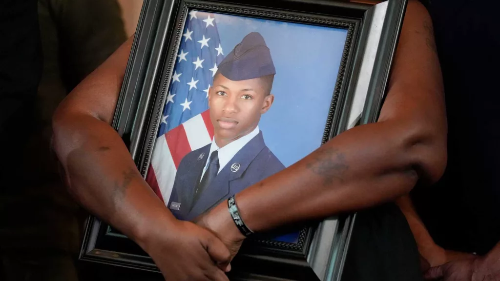 Authorities arrest ex-sheriff’s deputy who fatally shot a Black airman at his home