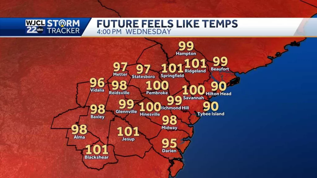 Tracking heat, humidity, and a new area of interest in the tropics