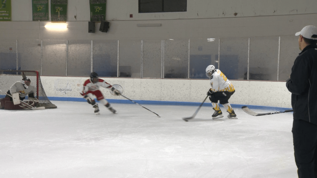 Hockey team provides safe space and new skills for inner city youth