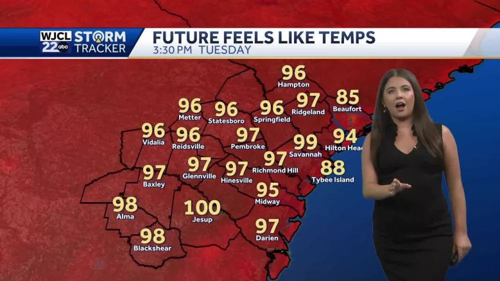 Hot weather continues through the holiday weekend