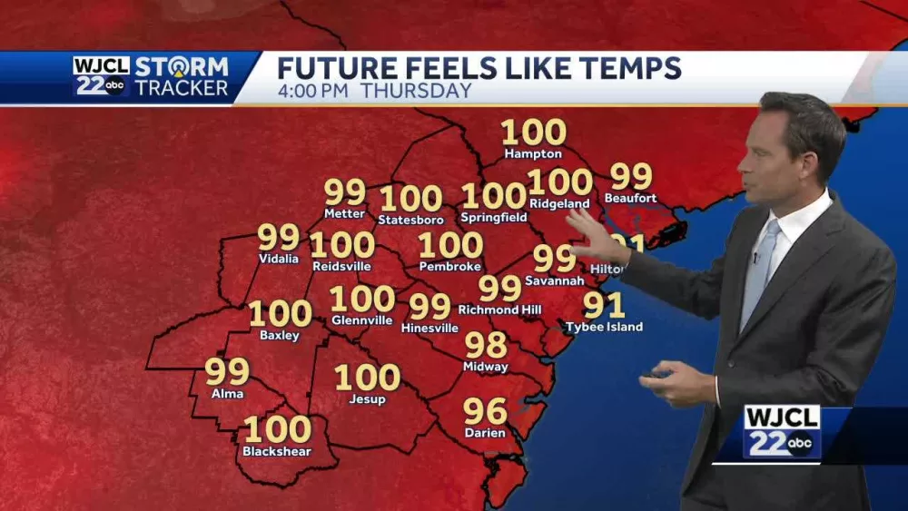 Tracking heat and the potential for tropical activity