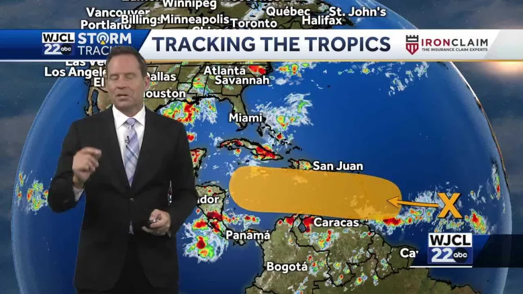 Hot and humid sticks around plus a look at the tropics