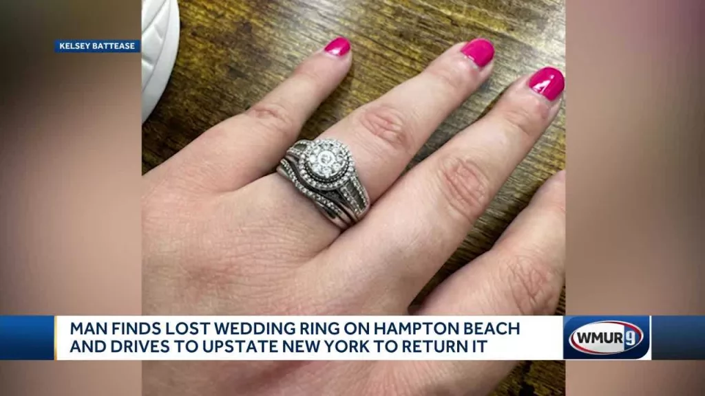 Massachusetts man finds, returns lost wedding ring to New York woman