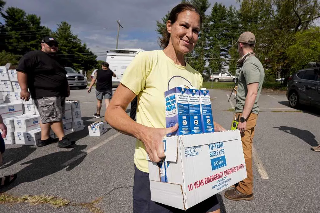 Volunteers, organizatons from various states rally to help provide Helene relief