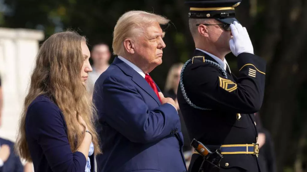 Trump issues statement from Gold Star families defending Arlington Cemetery visit and ripping Harris