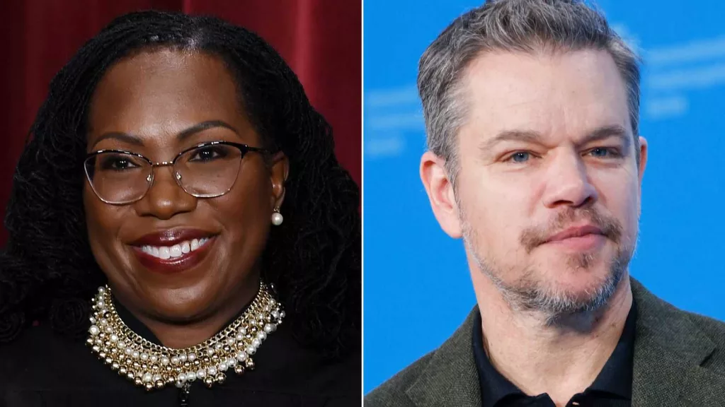 Justice Ketanji Brown Jackson was once Matt Damon's scene partner in a Harvard drama class