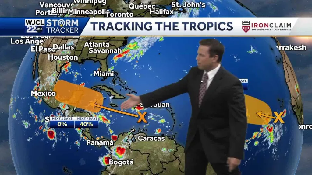 Possible tropical development by the end of the week