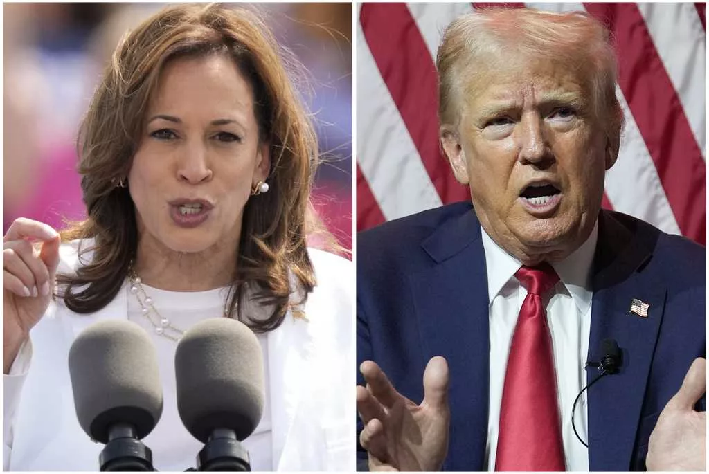 Kamala Harris and Donald Trump respond to Georgia school shooting