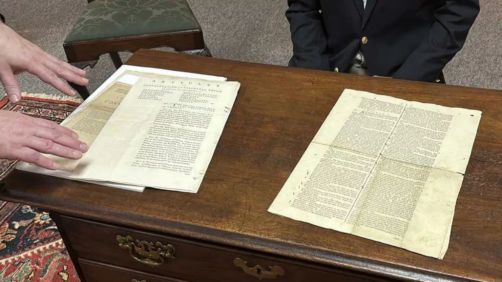 Rare 1787 copy of US Constitution could be worth millions