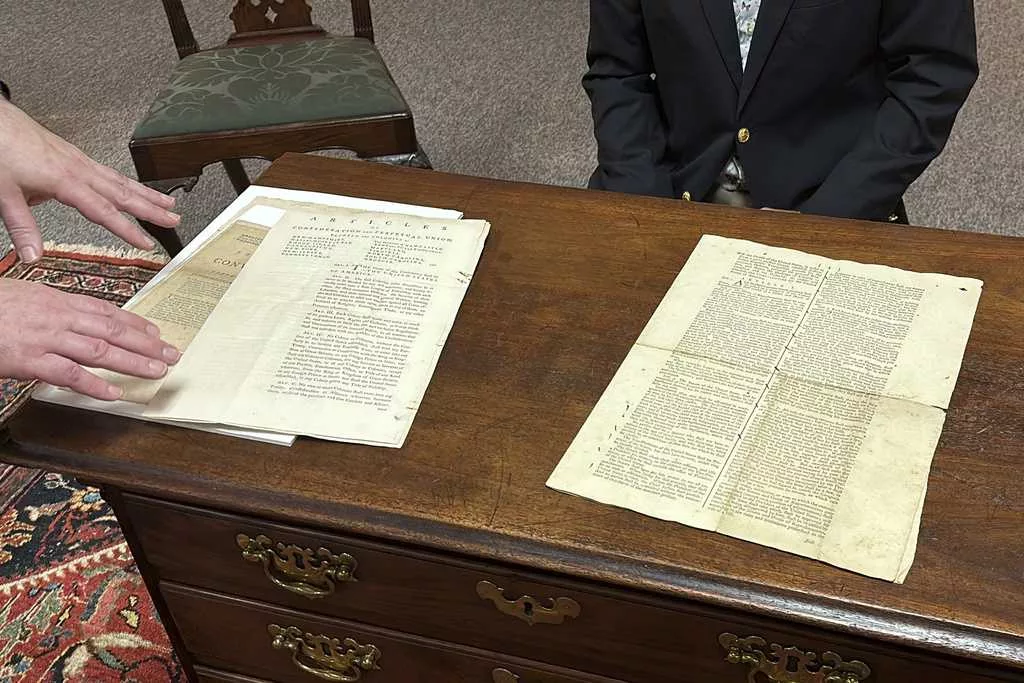 Rare 1787 copy of US Constitution could be worth millions