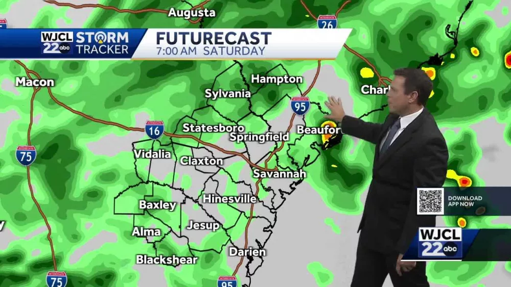 Umbrella needed at times this weekend with cooler temperatures