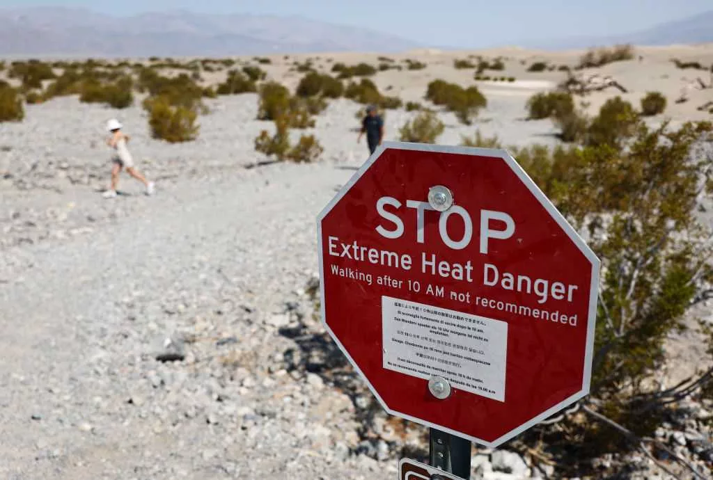 Death Valley National Park has its hottest summer on record