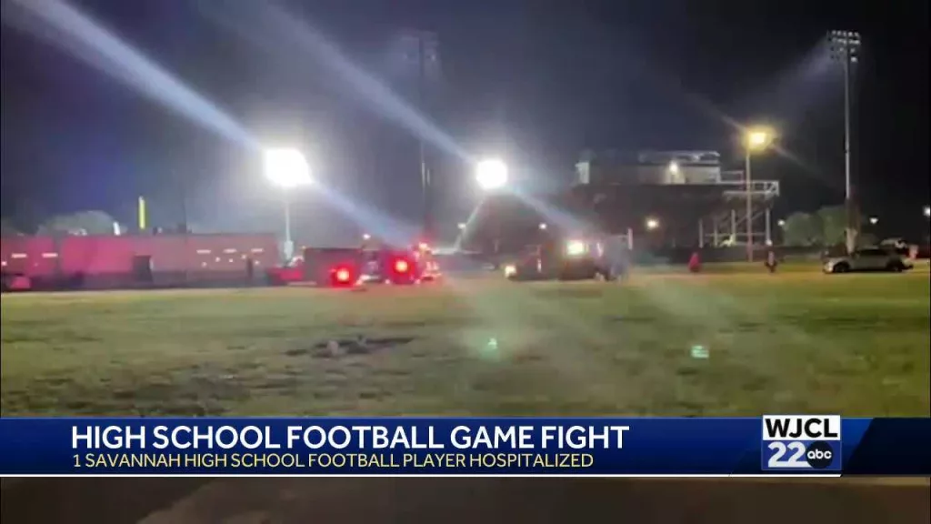 Savannah High vs. Bryan County game ends early after on-field fight sends player to hospital