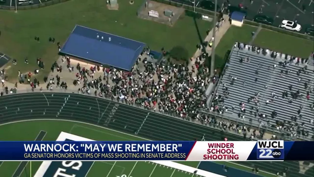 'Nightmare': Sen. Warnock calls for change after Apalachee High School shooting