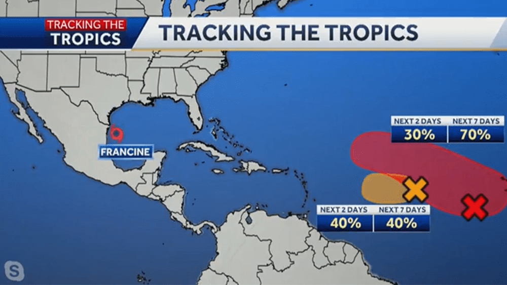 Tracking the Tropics: Looking at Francine, 2 other systems that could soon develop