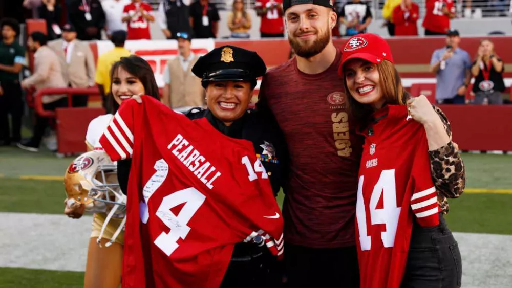 49ers honor first responders who helped wide receiver Ricky Pearsall after shooting