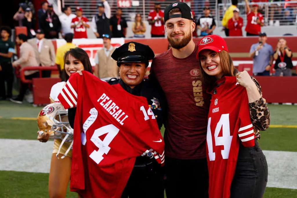 49ers honor first responders who helped wide receiver Ricky Pearsall after shooting