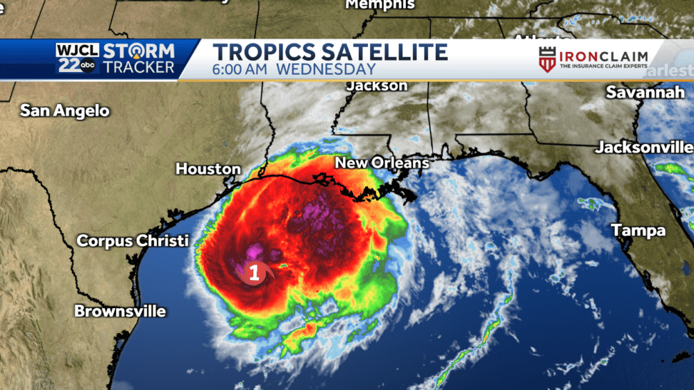 Francine set to make landfall today as a category 2 hurricane