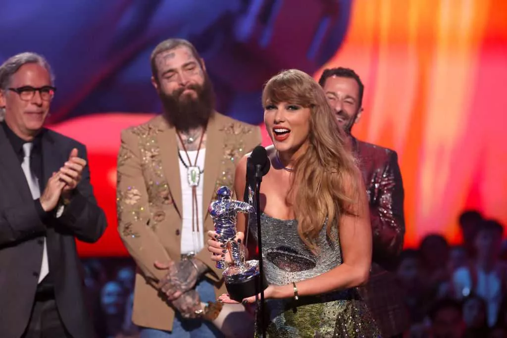 Taylor Swift and Sabrina Carpenter win at MTV Video Music Awards, Chappell Roan gets medieval