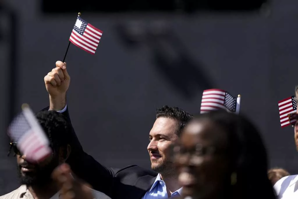 Share of foreign-born people in the US is at its highest rate in over a century, survey says