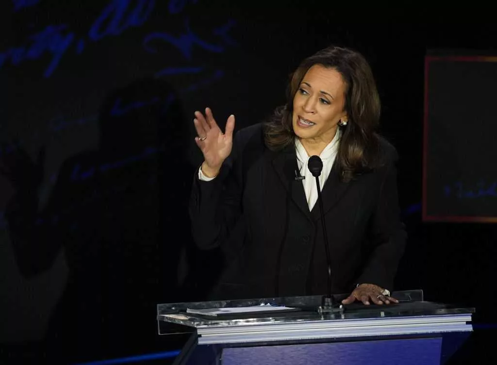 To pumped-up Democrats, Harris was everything Biden was not in confronting Trump in debate